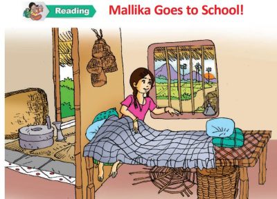 Mallika Goes to School -New 5th Class English Unit-1- Best Answers