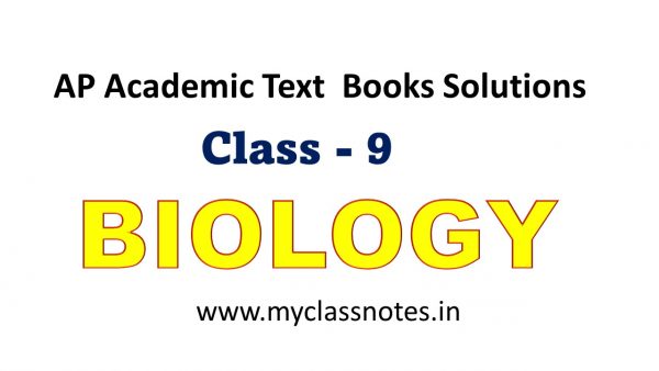 AP State 9th Class Biology Text Solutions 