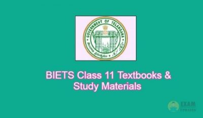 TS Intermediate Textbook 2022 - TS Inter Text Books New