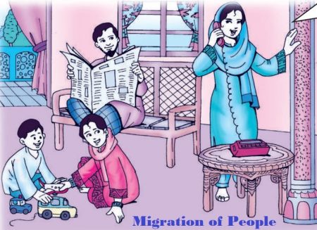 Migration of People Class 5 EVS Chapter-1 New and Best Notes